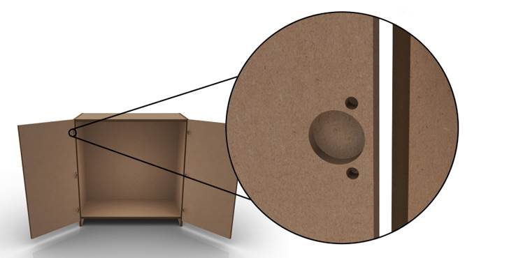 Hinge Hole Inserta