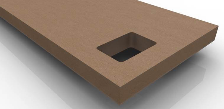 Rectangular Pocket Through