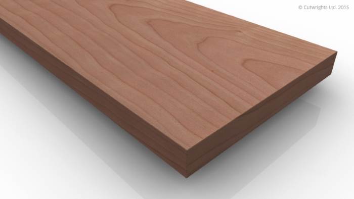 0.5mm Real Wood Veneer (Radius)