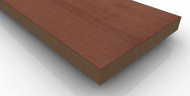 Sapele Veneered